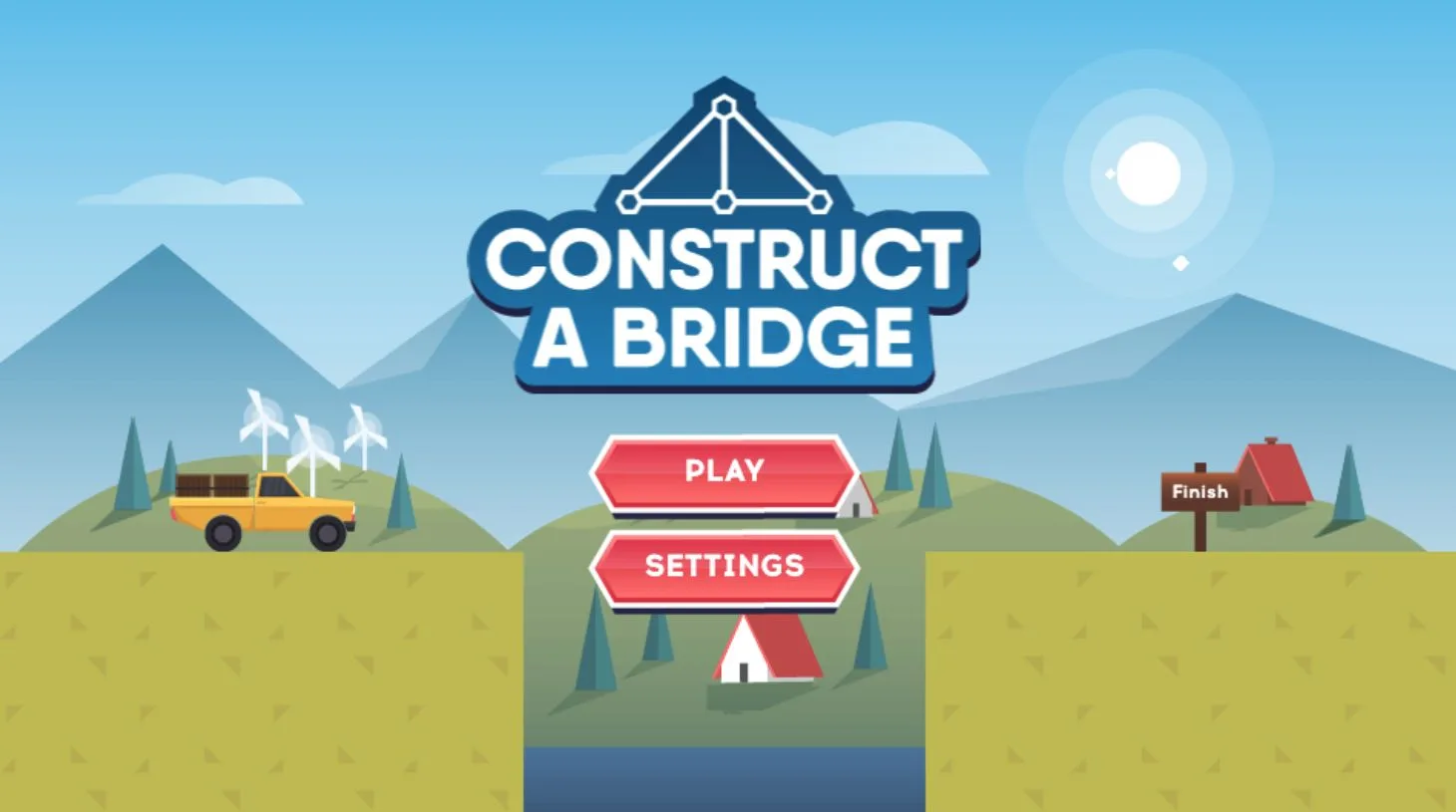 Construct A Bridge Game